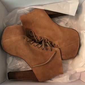 NEVER WORN JEFFREY CAMPBELL LITA WITH RECEIPT